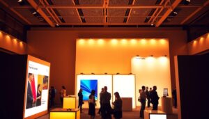 backlit trade show displays