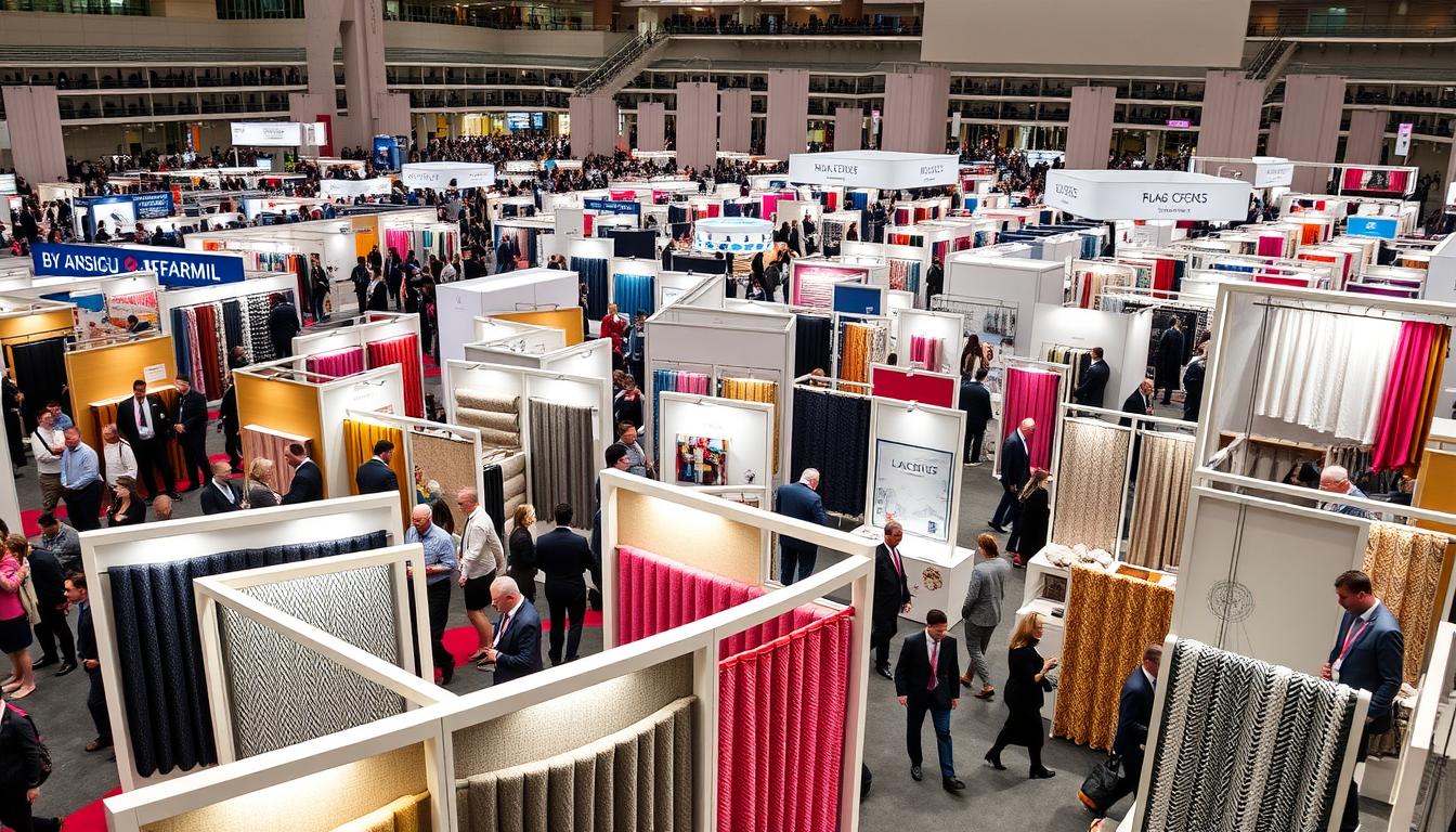 fabric trade show displays